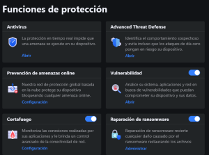 Antivirus Protección