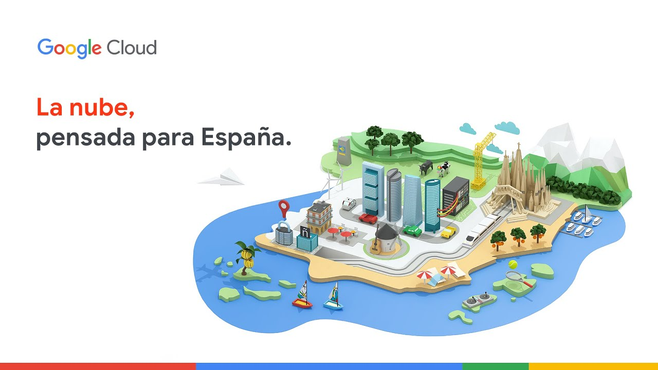 Nueva sede de datos Google Cloud en España